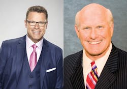 Howie Long left and Terry Bradshaw right will be keynote speakers at The Work Truck Show 2017 Howie Long left and Terry Bradshaw right will be keynote speakers at The Work Truck Show 2017