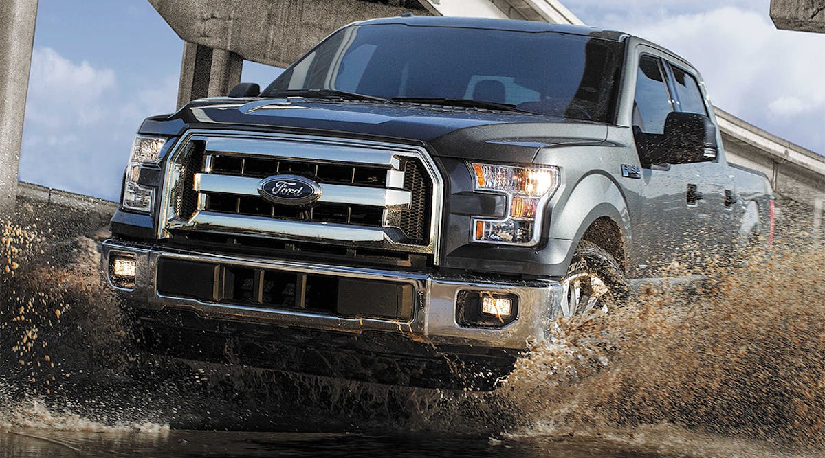 The 2017 Ford F-150.