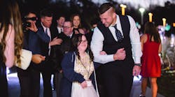 Tim Tebow attends the &apos;Night to Shine&apos; event.