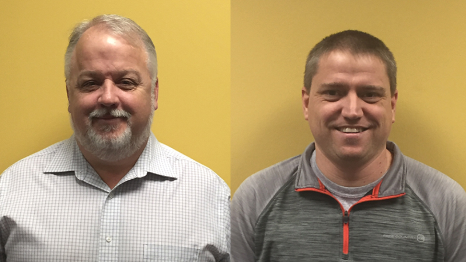 Steve Batey left and Shawn Thompson right