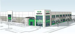 An artist39s rendering of the new building