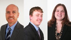 Left to right Scott Brinkley Shane Rau and Angel Braaten Left to right Scott Brinkley Shane Rau and Angel Braaten