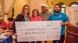 In 2016 CES raised 20000 for Florida Hospital Cancer Institute