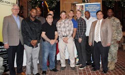 A group of newlycredentialed vets A group of newlycredentialed vets