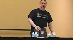 Contractors have to acknowledge and dispose of their selflimiting beliefs Mike Agugliaro told a packed meeting room at the WWETT Show