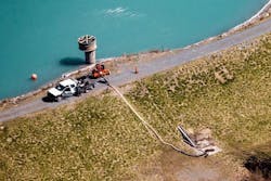 Waterkeeper Alliance found Duke Energy employees pumping water from a coal ash pond into a canal that feeds into the Cape Fear River Photo by Rick Dove Waterkeeper Alliance Waterkeeper Alliance found Duke Energy employees pumping water from a coal ash pond into a canal that feeds into the Cape Fear River Photo by Rick Dove Waterkeeper Alliance
