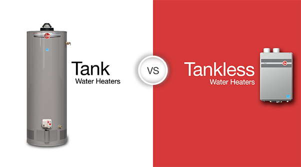 Tankless water heater comparison