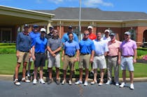 Golfers at the Ridgeway Country Club for the Conway Services Charity Classic benefiting the Juvenile Diabetes Research Foundation (JDRF) West TN Chapter.