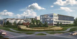 A rendering of Viega's new North American headquarters building in Colorado A rendering of Viega's new North American headquarters building in Colorado