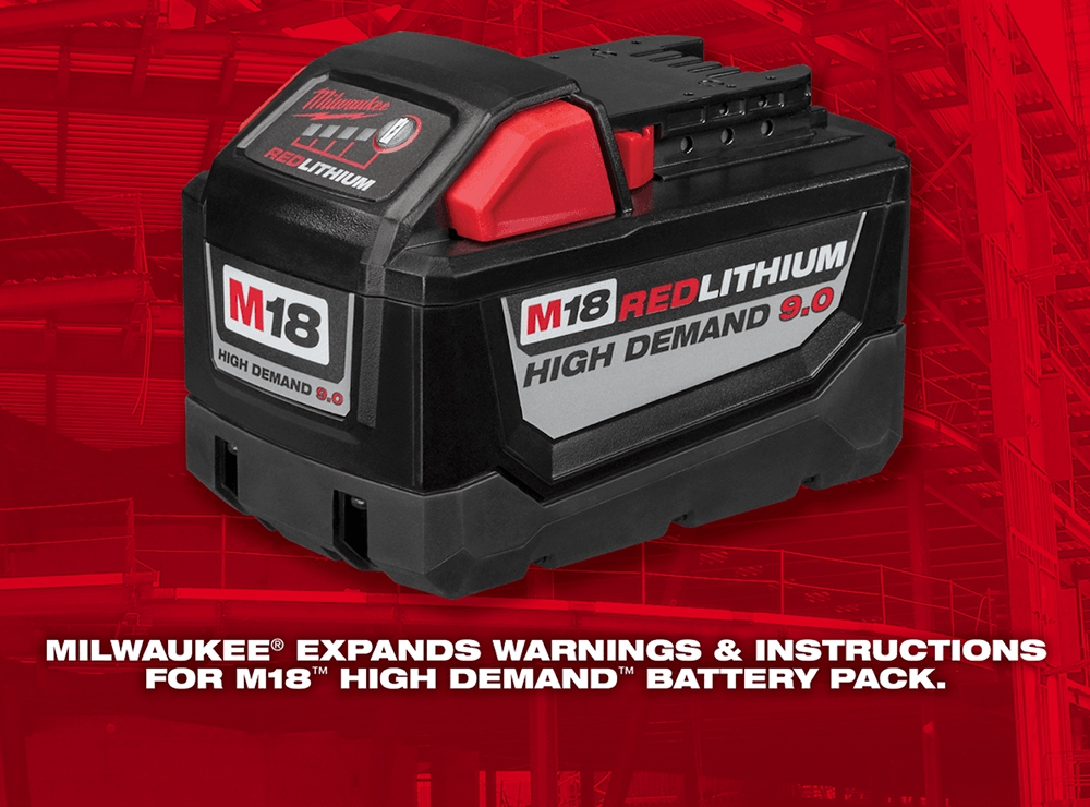 Milwaukee Tool M18 High Demand 9.0 battery pack