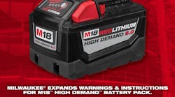 Contractormag 8926 Ctr0717 Milwaukee Tool M18 9 0 Battery Pack Safety Notice 0