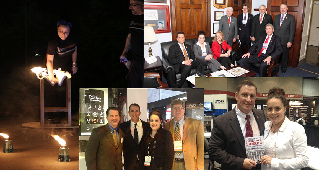 Candace Roulo at various industry events.