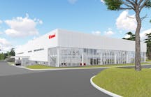 Artist rendering of Rinnai&apos;s new North American headquarters building.