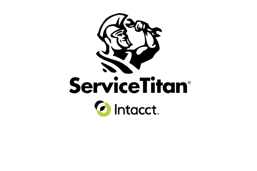 ServiceTitan, intacct logos