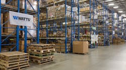 Situated in the greater Columbus logistics hub, the Watts modern 229,000-sq.-ft. distribution center includes a warehouse management system, up-to-date scanning technologies and new material-handling equipment.