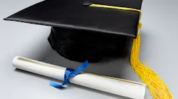 student mortarboard