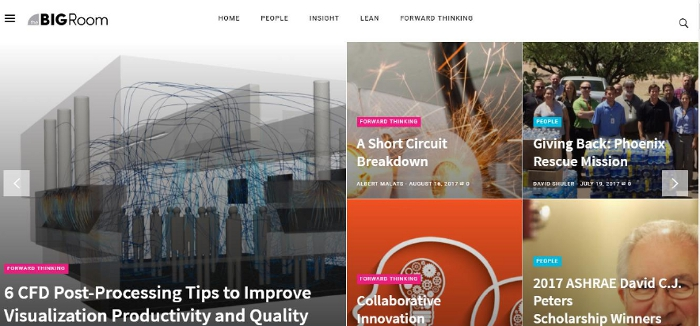 The Big Room home page