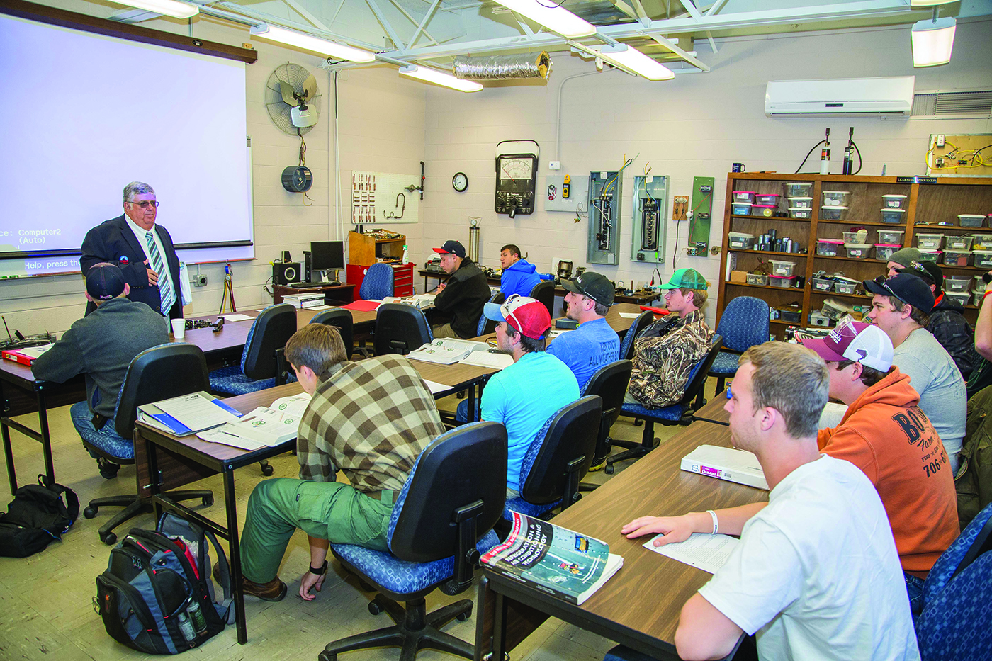 HVAC Classroom Setting