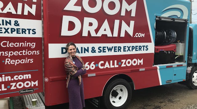 Amy Hunt and her husband Sean are the newest Zoom Drain franchisees, located in Orange County, Calif. It was the systems and processes that sold the couple on establishing a Zoom Drain franchise.