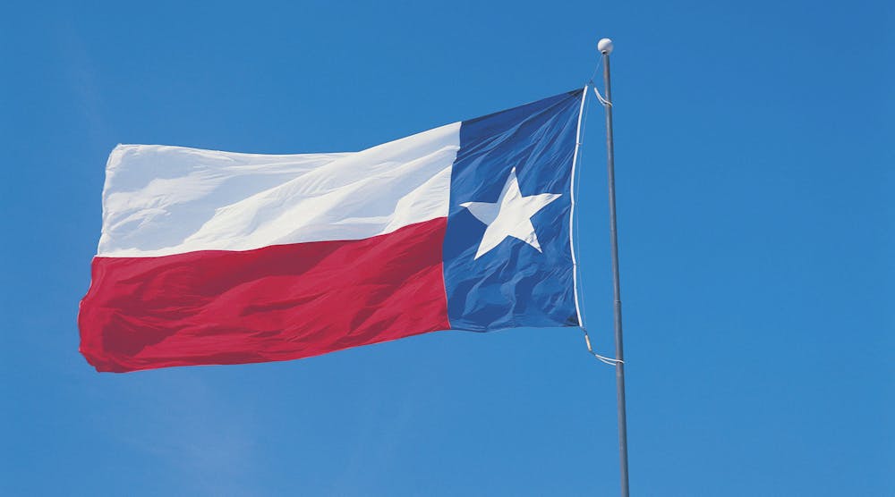 The state flag of Texas.