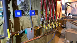 This generation of variable-speed pumps can internally sense how many valves are open or closed and adjust its speed accordingly.