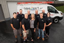 The Smith-Dahquist team at their company headquarters. The Smith-Dahquist team at their company headquarters.