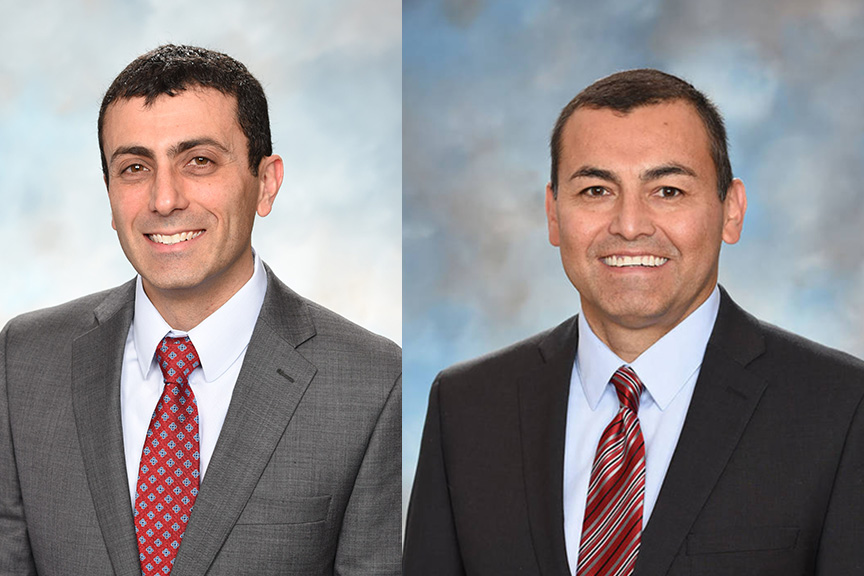 Sal Gattone (left) and Troy Benavidez (right).