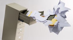 Exploding File Cabinet