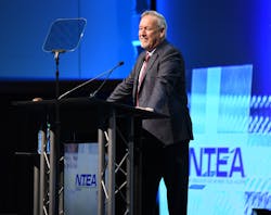 Peter Miller, Executive Vice President of Pro-Tech Industries and NTEA convention chair. Peter Miller, Executive Vice President of Pro-Tech Industries and NTEA convention chair.