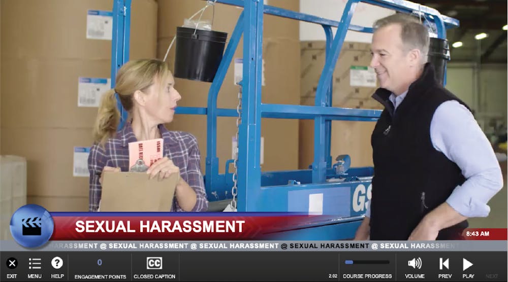 Screenshot Industrial Sexual Harassment