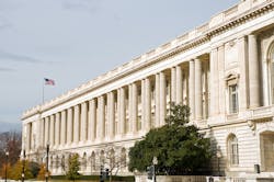 A view of the south side of the Russell, US Senate office building in Washington, DC. A view of the south side of the Russell, US Senate office building in Washington, DC.