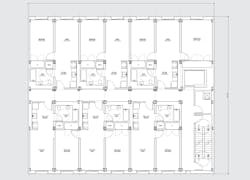 Modular work is ideal for repetitive work like these apartment unit designs. Modular work is ideal for repetitive work like these apartment unit designs.