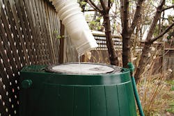 Various states have different regulations for water catchment systems; Colorado, for example, has some of the strictest in the nation, allowing each household to collect only 110 gal. or less. Various states have different regulations for water catchment systems; Colorado, for example, has some of the strictest in the nation, allowing each household to collect only 110 gal. or less.