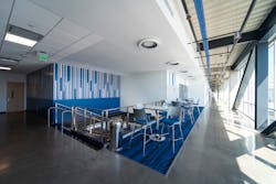 An interior shot of the new campus. An interior shot of the new campus.