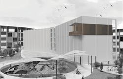 The Casa Metamorfosis project is a single-family unit of a multifamily development to address the issue of gentrification. The Casa Metamorfosis project is a single-family unit of a multifamily development to address the issue of gentrification.