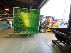 All wrapped up and ready for the job site. All wrapped up and ready for the job site.