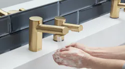 Touchless Verge Soap Faucet Set