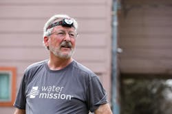 Paul Mitchell, retired master plumber, journeyed 1,200 miles to help vulnerable Texas homeowners without water. Paul Mitchell, retired master plumber, journeyed 1,200 miles to help vulnerable Texas homeowners without water.