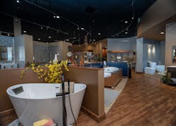 The showroom is designed to help customers visualize the products in their homes. The showroom is designed to help customers visualize the products in their homes.