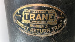 Trane Return Trap Tag Trane Return Trap Tag