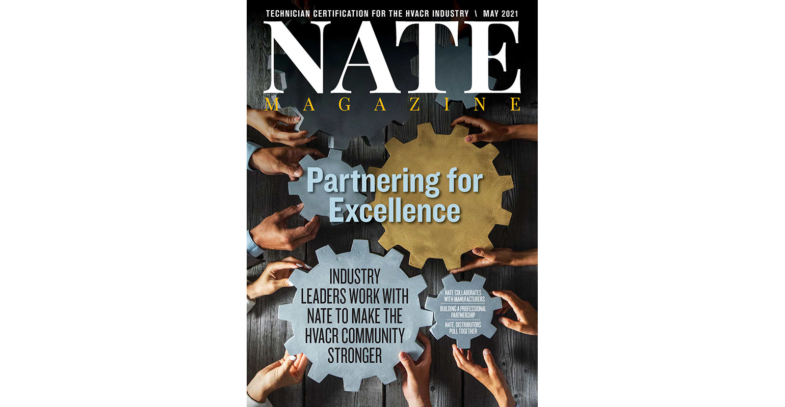 The NATE Magazine May 2021 Issue cover image