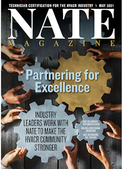 The NATE Magazine May 2021 Issue cover image