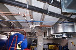 It was time for plumbing and piping in the summer of 2020, so that’s when the crews with Olson really got to work on-site. It was time for plumbing and piping in the summer of 2020, so that’s when the crews with Olson really got to work on-site.