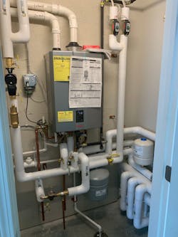One of the I-Series units installed. One of the I-Series units installed.