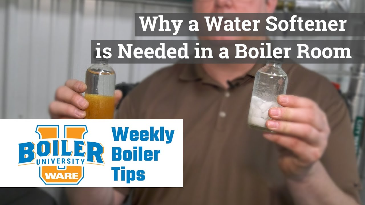 Why a Water Softener is Needed in a Boiler Room Contractor