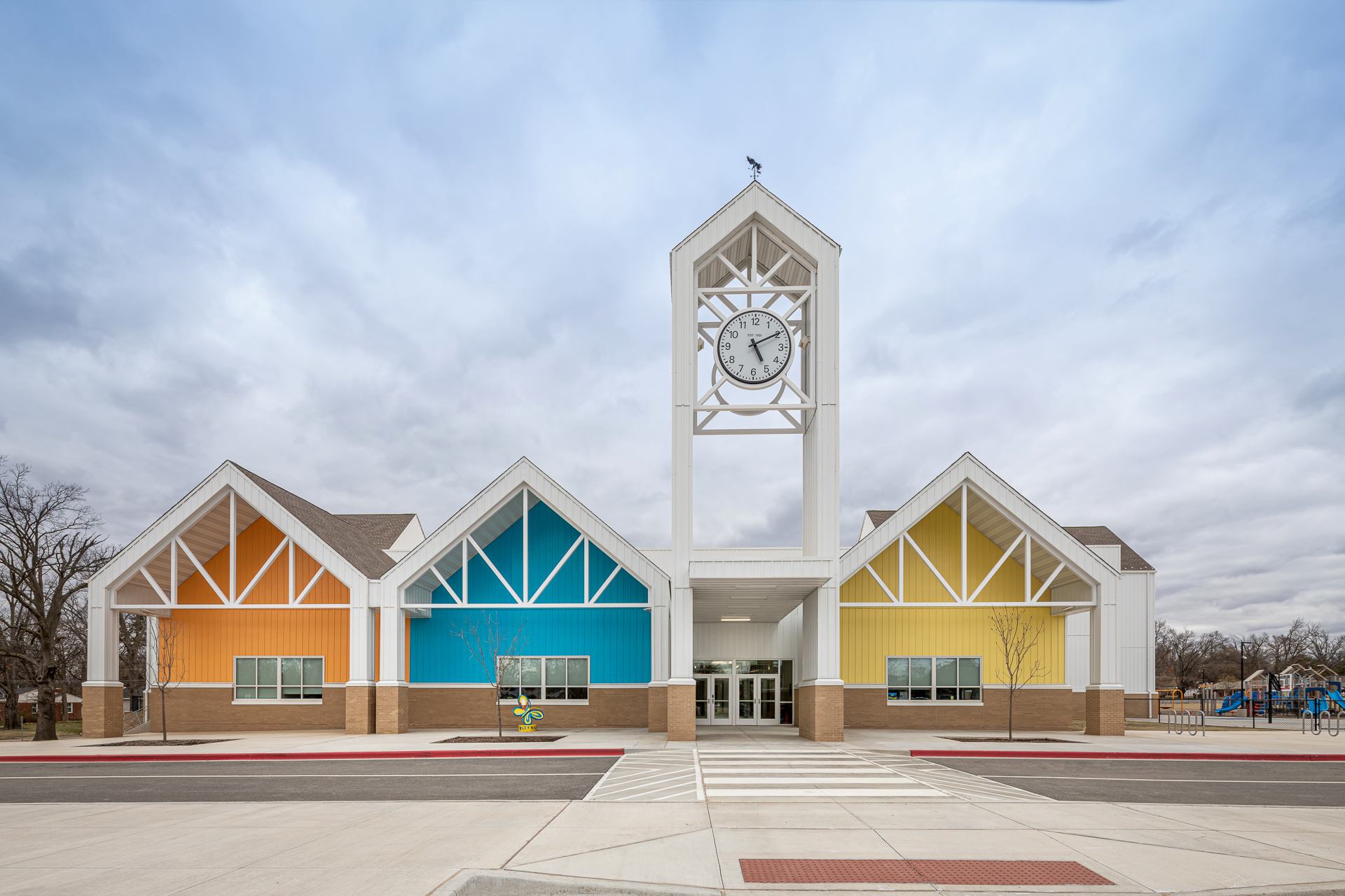 The new Westwood Elementary building.