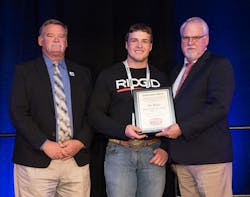 2021 First-Place Plumbing Apprentice Garrett Boylan. 2021 First-Place Plumbing Apprentice Garrett Boylan.