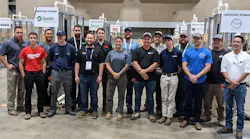 Plumbing apprentices competing at PHCC CONNECT 2021.