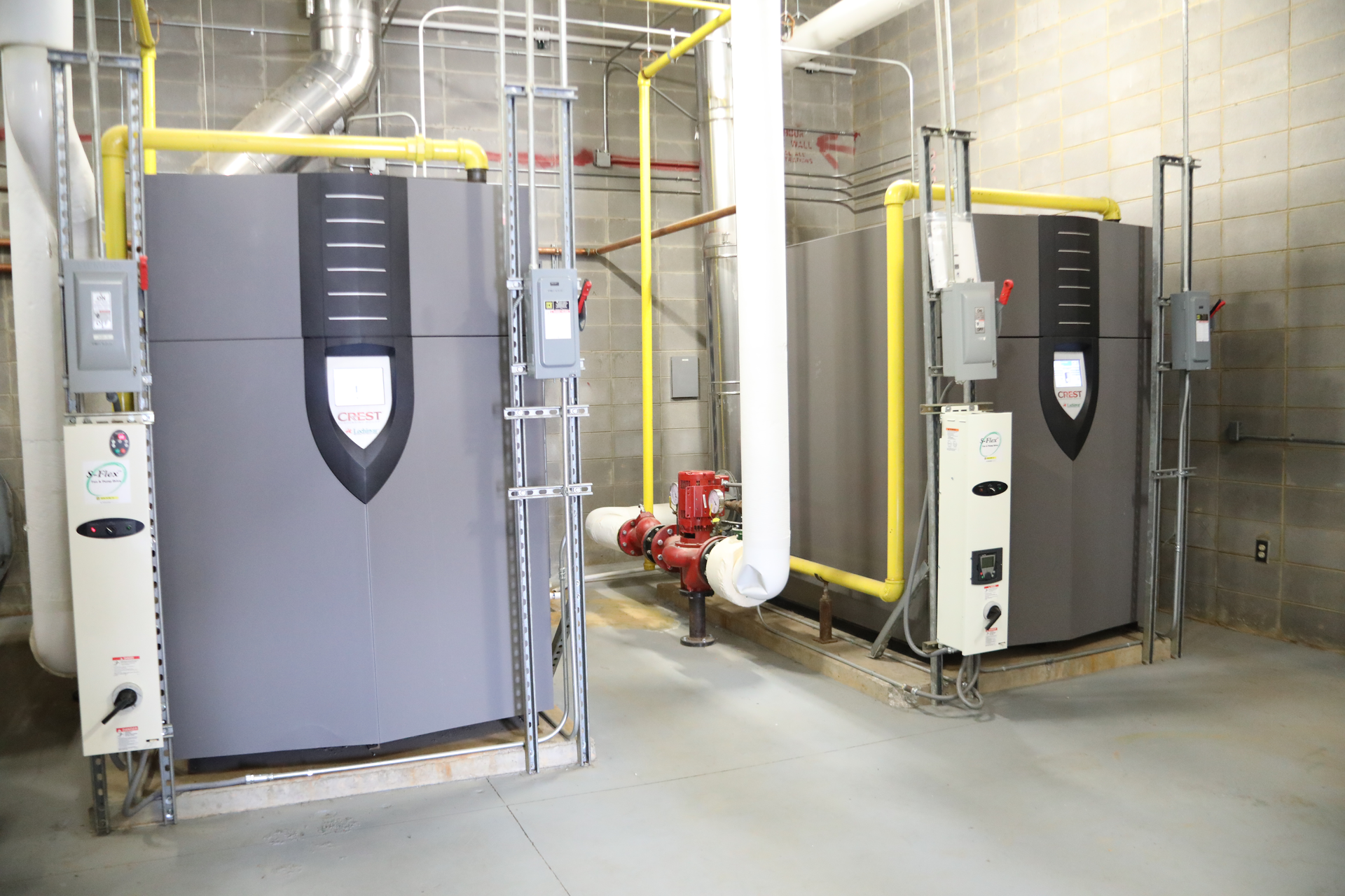Crest boilers installed at Dorman High School.