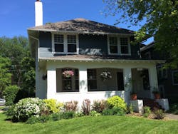 The Bartholomay-Berreth residence, a 2,700-square-foot, two-story Craftsman home built in 1914. The Bartholomay-Berreth residence, a 2,700-square-foot, two-story Craftsman home built in 1914.